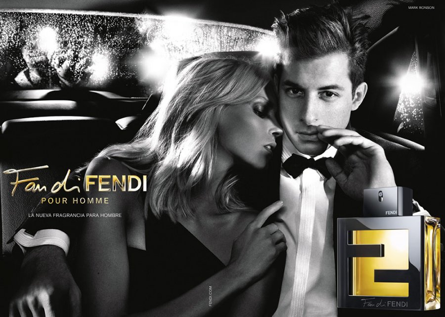 Campagne publicitaire parfum Fendi