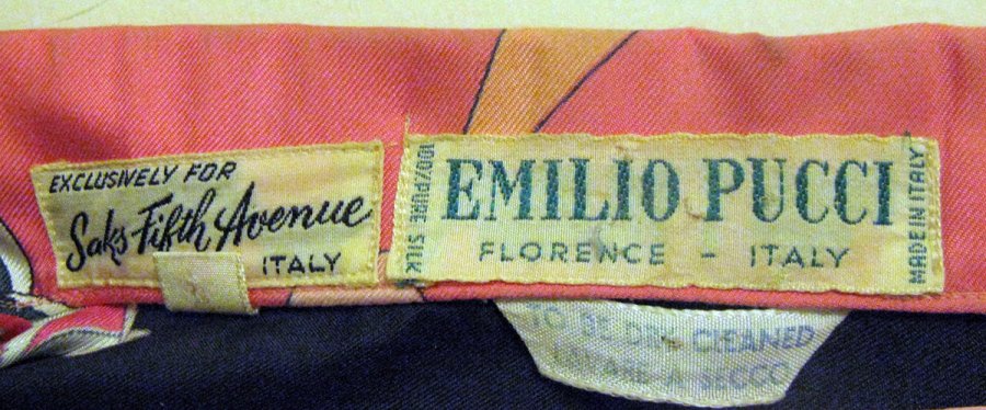 histoire de la marque Emilio Pucci, photo