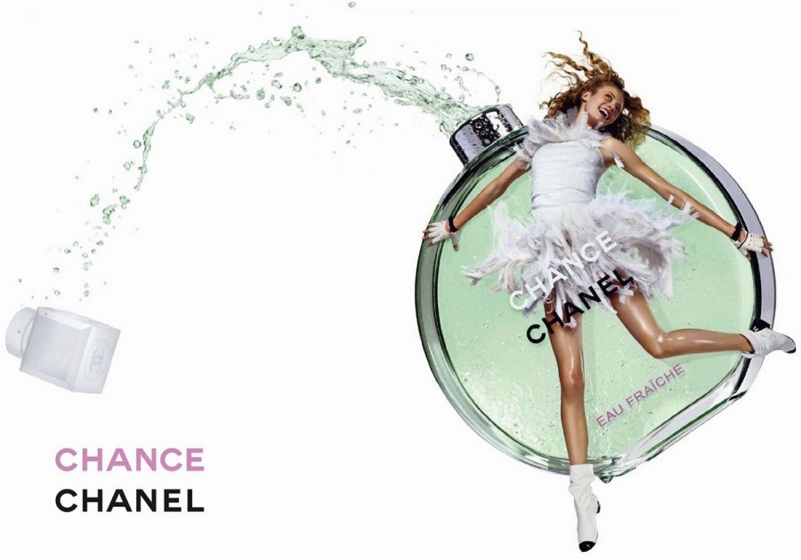 photo publicitaire de parfum