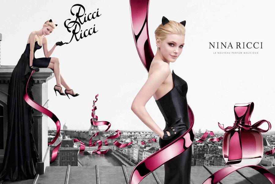 Publicité pour les parfums Nina Richie