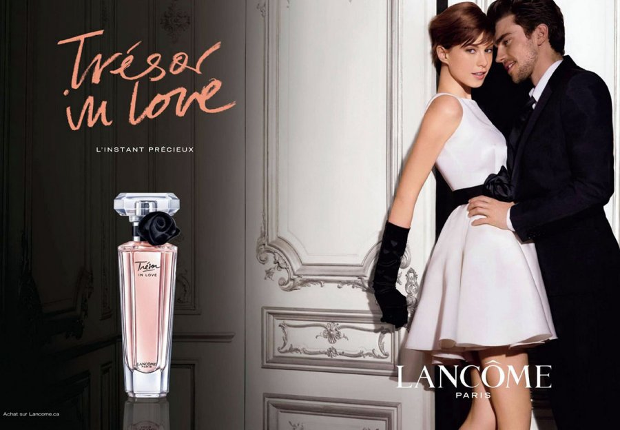 photo publicitaire de parfum