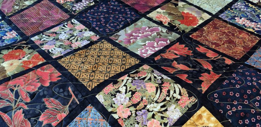 Ornements en tissu de style japonais