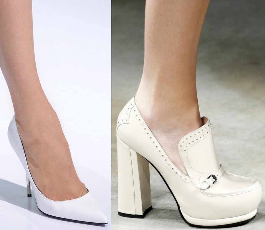 Chaussures pour femmes à la mode Versace, Bottega Veneta