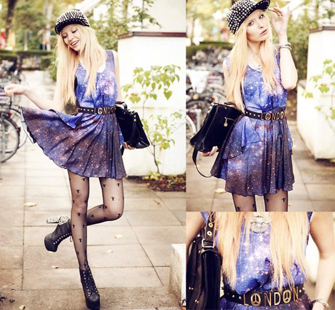 Fille de style gothique pastel, photo