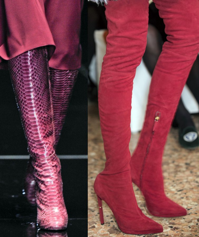 Bottes à la mode Gucci, Emilio Pucci 2025-2026 photo