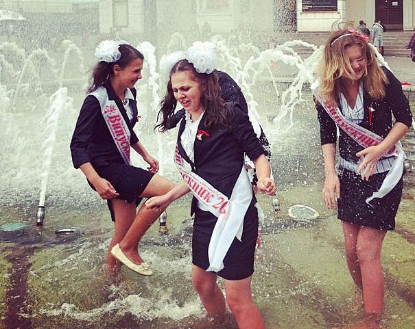 Filles - écolières, photo