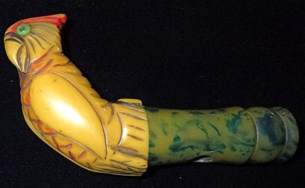 Poignée de parapluie vintage, photo