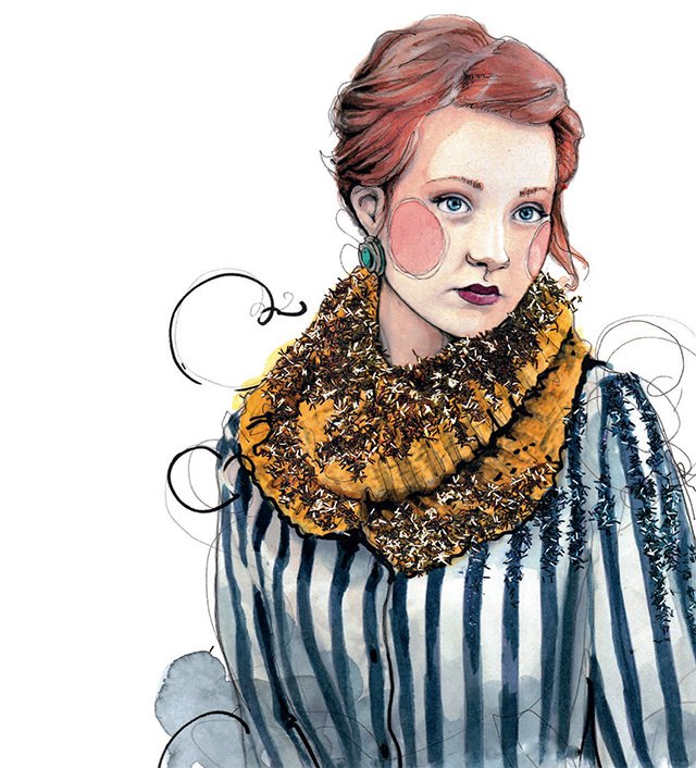 Belles illustrations de mode