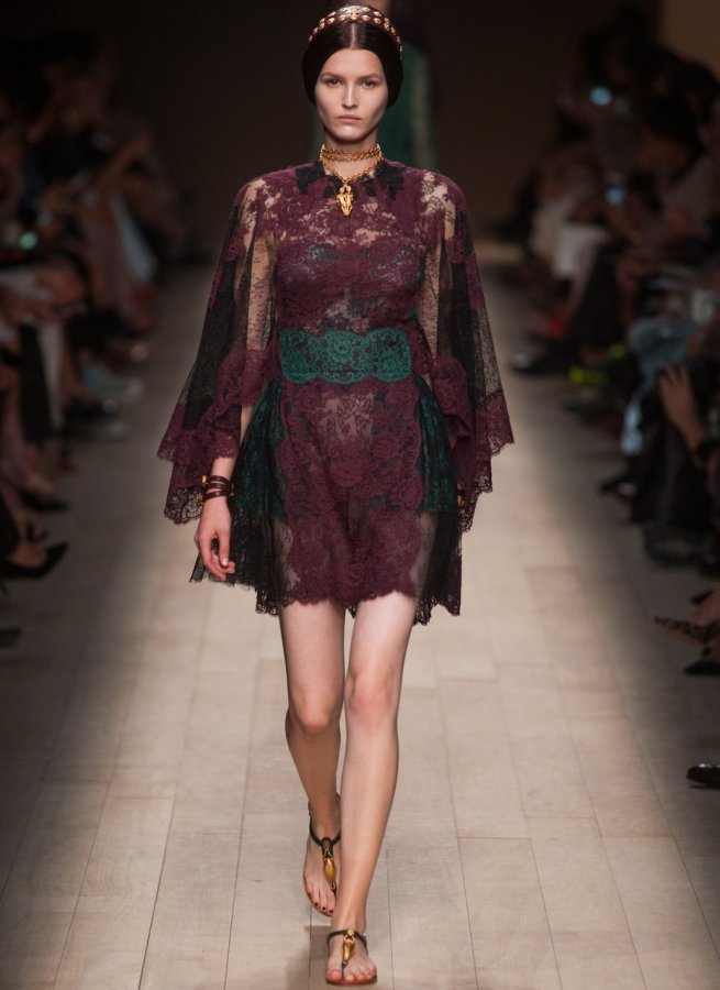 Collection Valentino printemps-été 2026, photo