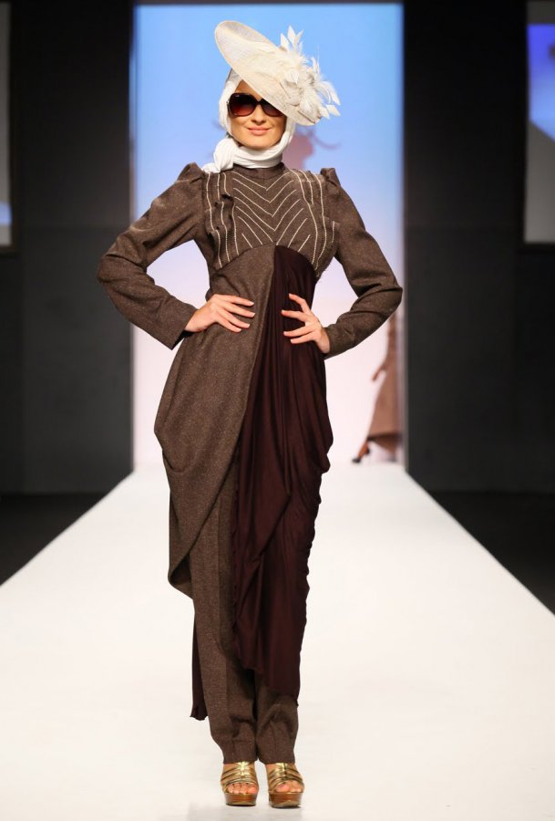 Fille orientale, mode islamique, photo