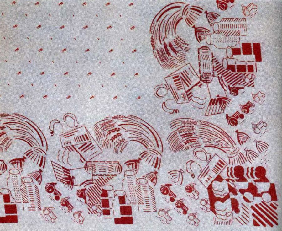 Tissus soviétiques originaux, photo