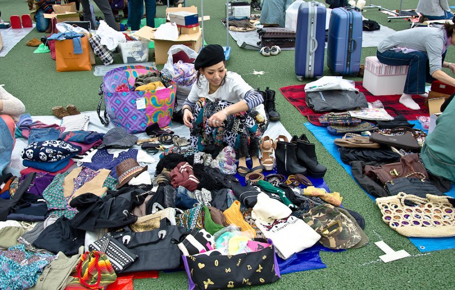 Marchés aux puces au Japon