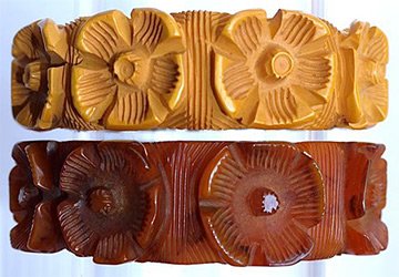 Bracelets en bakélite - les meilleurs exemples