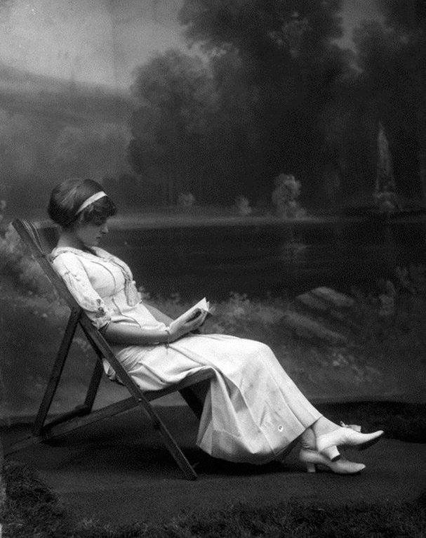 Belle fille - photo vintage