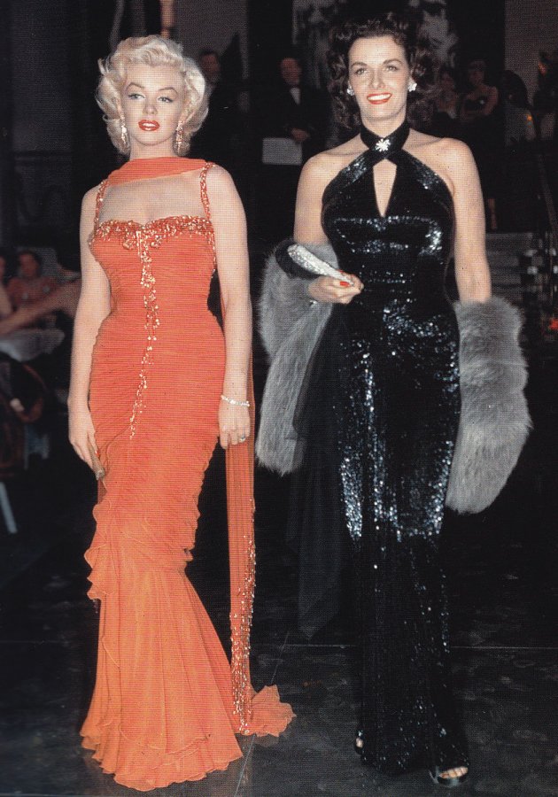 Photo de Marilyn Monroe dans une belle robe
