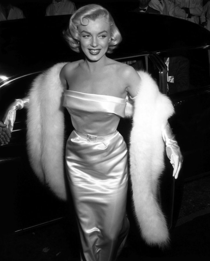 Marilyn Monroe photo dans une belle robe
