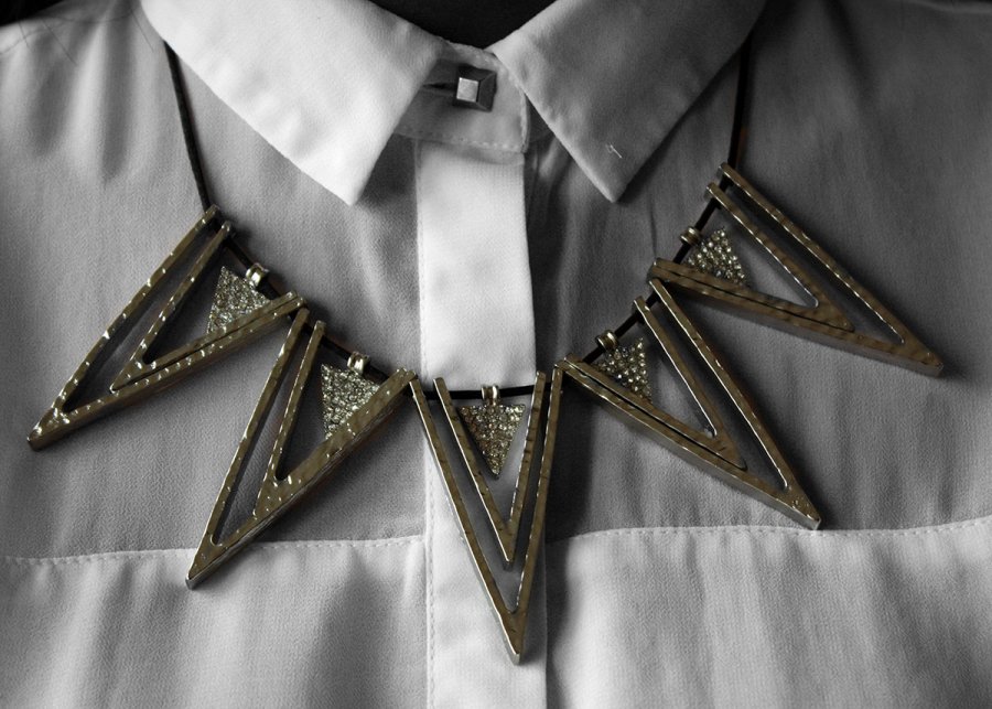 Beau collier, photo de bijoux