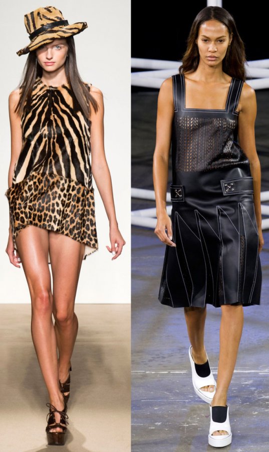 Robes à la mode des collections printemps-été 2026