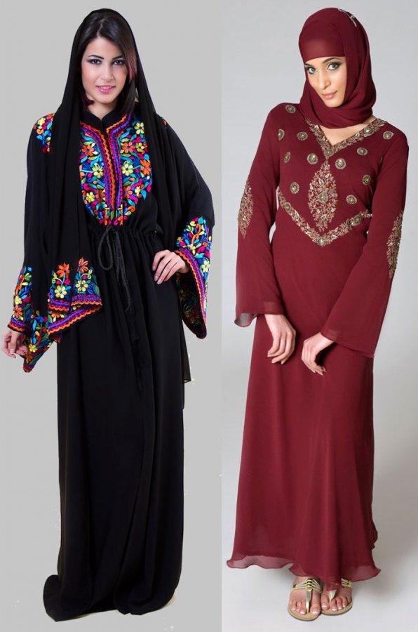 Vêtements islamiques et belles filles, photo