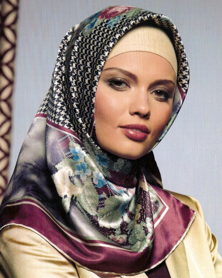 Beau foulard islamique, photo