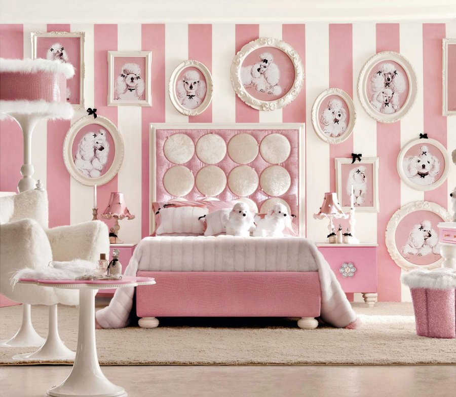 Chambre rose, photo