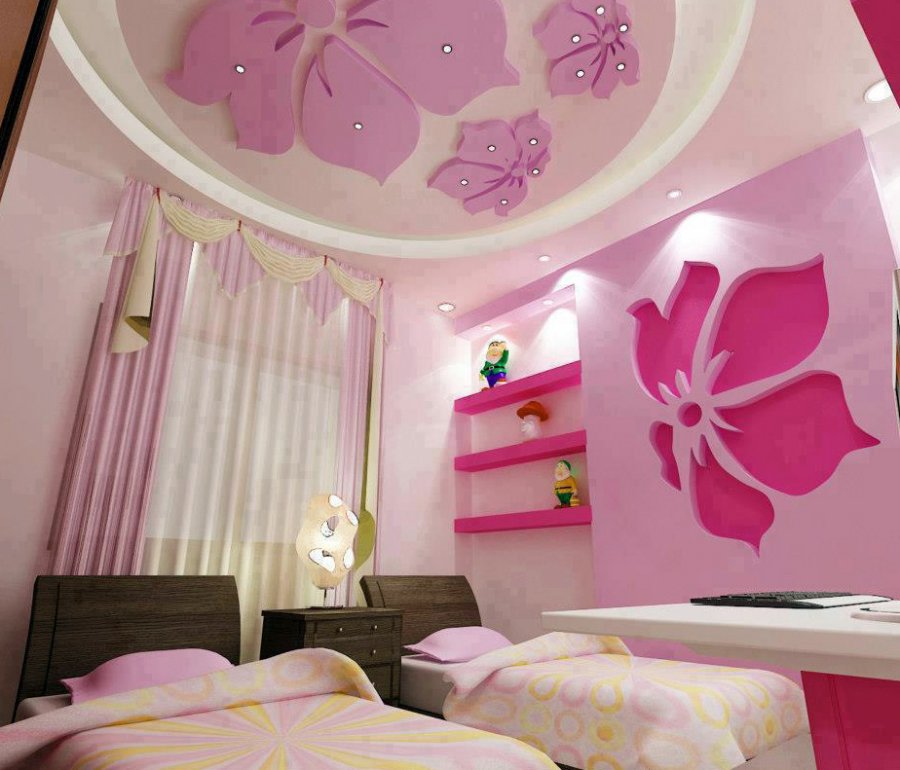 Chambre rose, photo