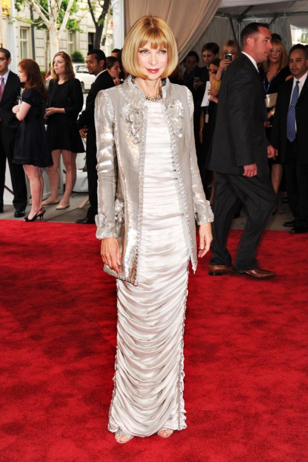 Anna Wintour - photo dans une robe