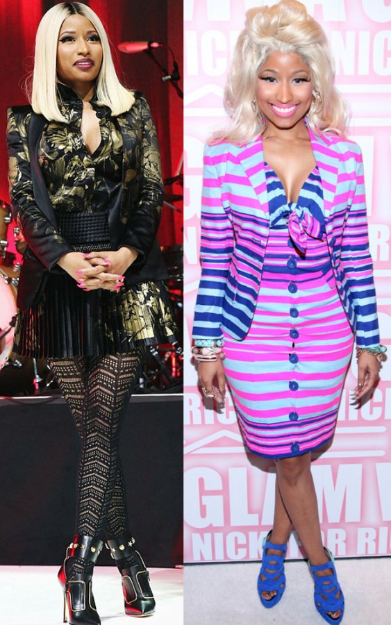 Le style vestimentaire et le maquillage de Nicki Minaj
