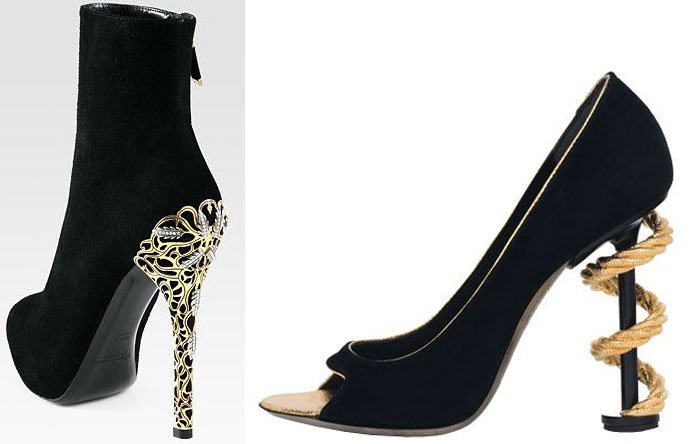 Des talons magnifiques et inhabituels