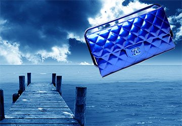 Le bleu dans les vêtements et accessoires