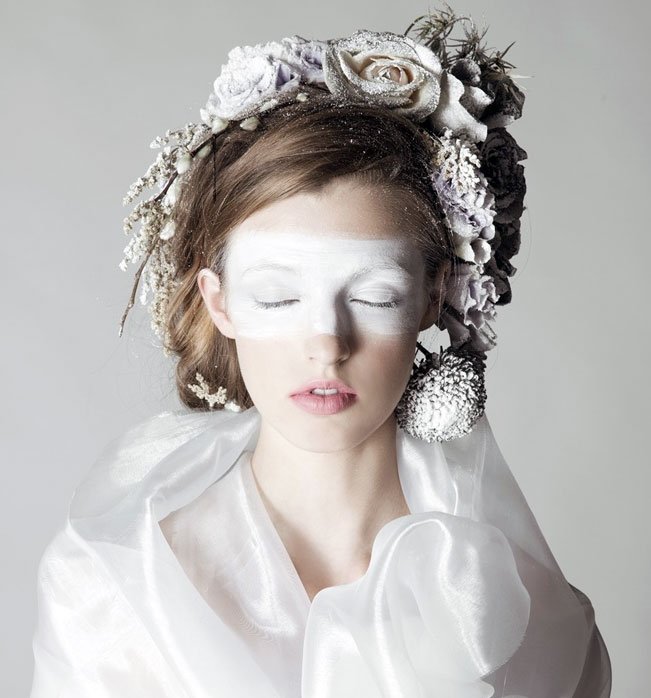 Maquillage de la reine des neiges, photo