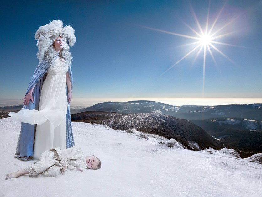 Conte de fées Reine des neiges, photo