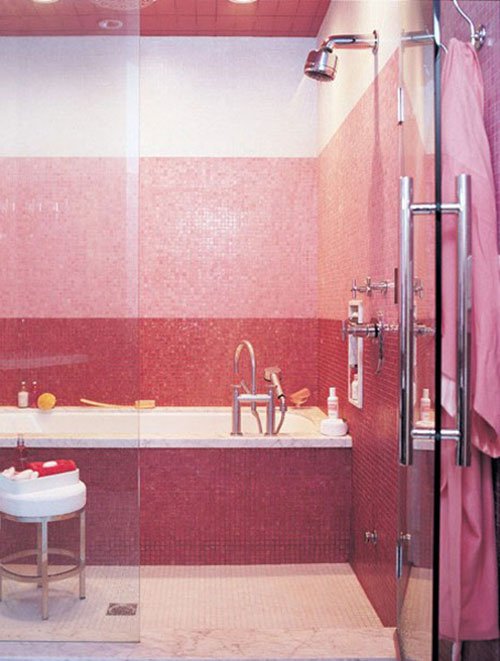 Couleur rose dans les intérieurs