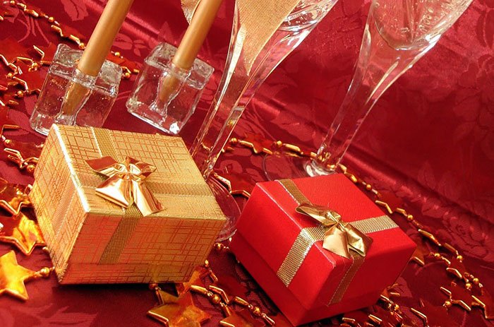 un cadeau pour la nouvelle année