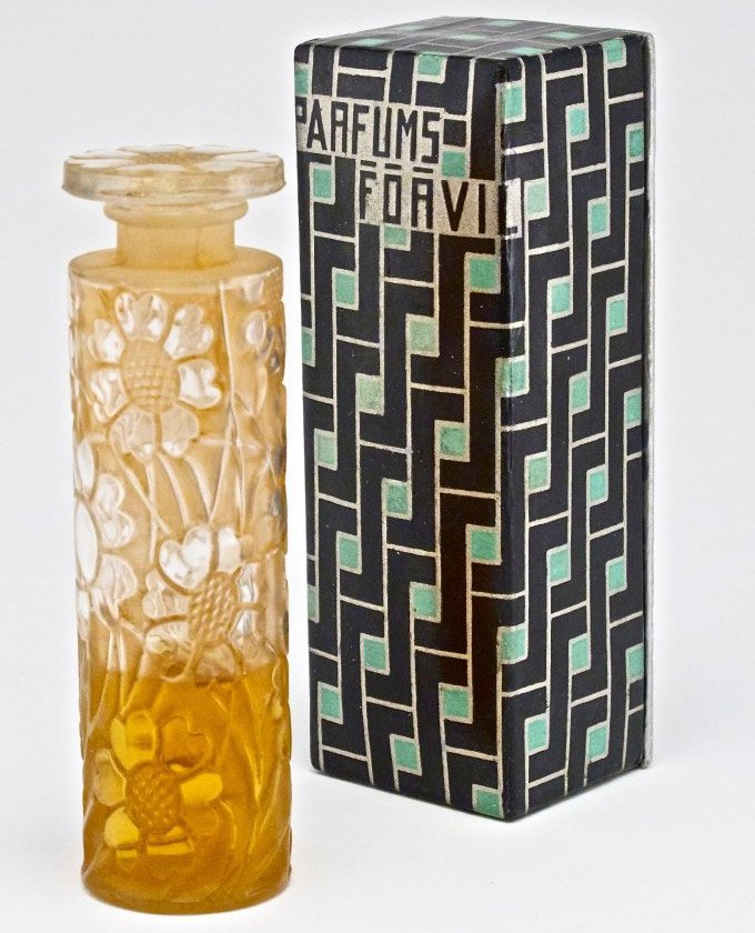 Flacon de parfum, joaillier René Lalique
