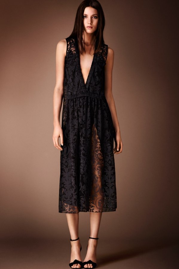 Belle robe Burberry Prorsum 2025-2026