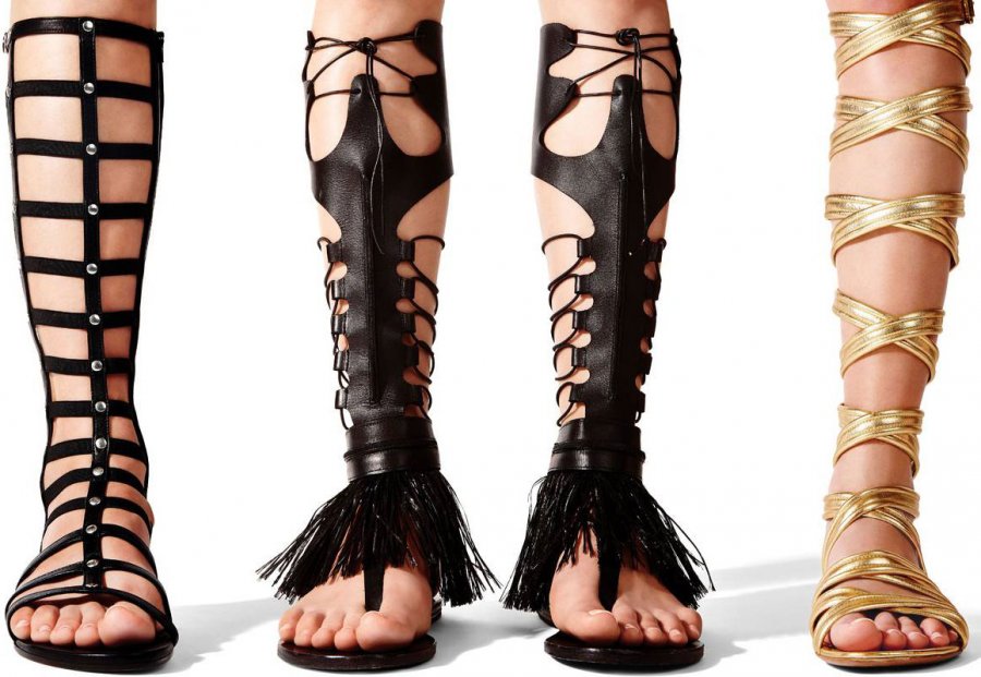 Sandales gladiateur femme