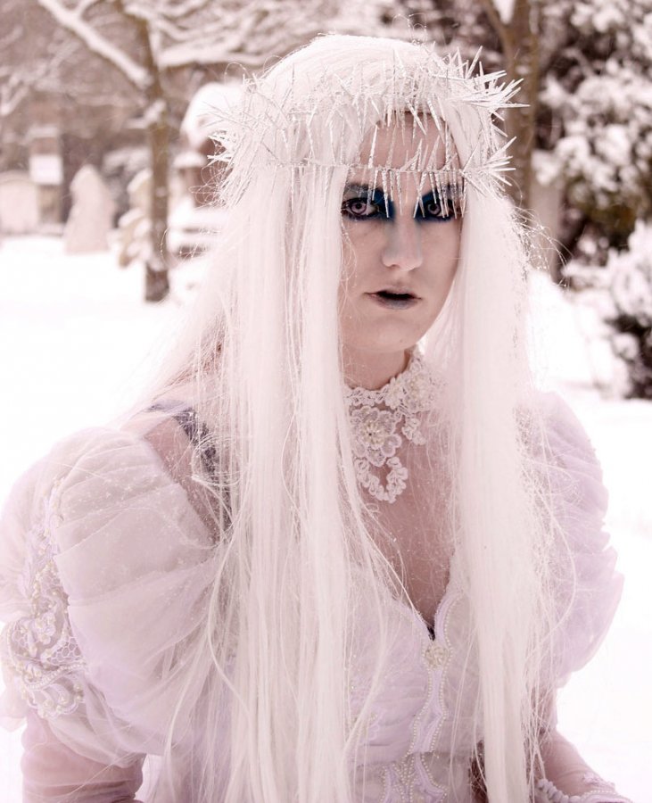 Costume de reine des neiges, photo