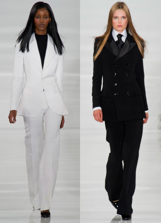 Costumes de pantalons pour femmes, photo