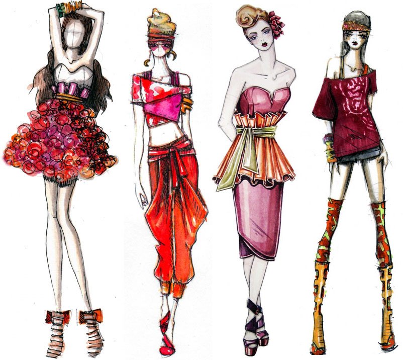 Belles filles fashionistas, photos