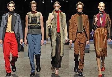 Mode homme 2025-2026 par Prada