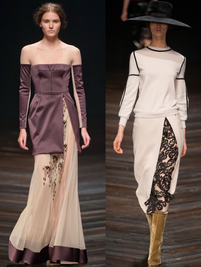 fentes à la mode moderne