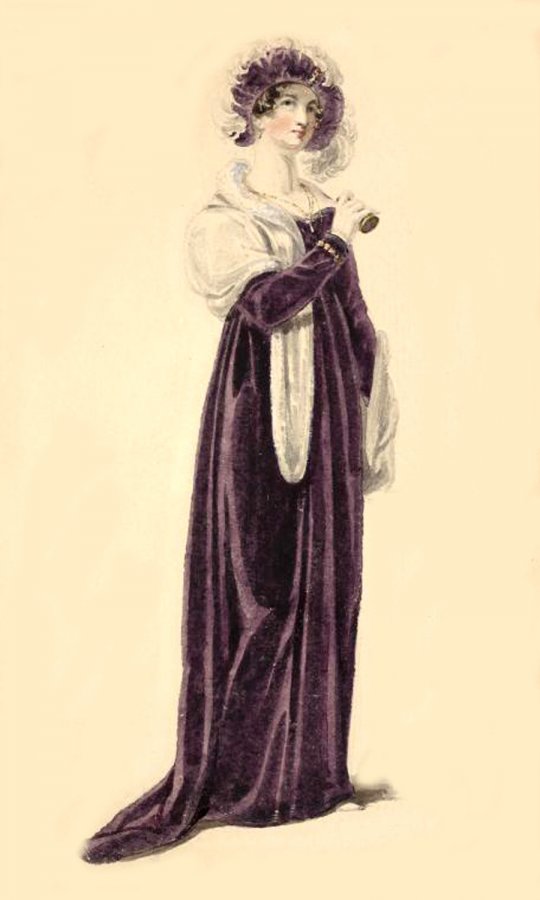 Illustration de mode de la première moitié du XIXe siècle