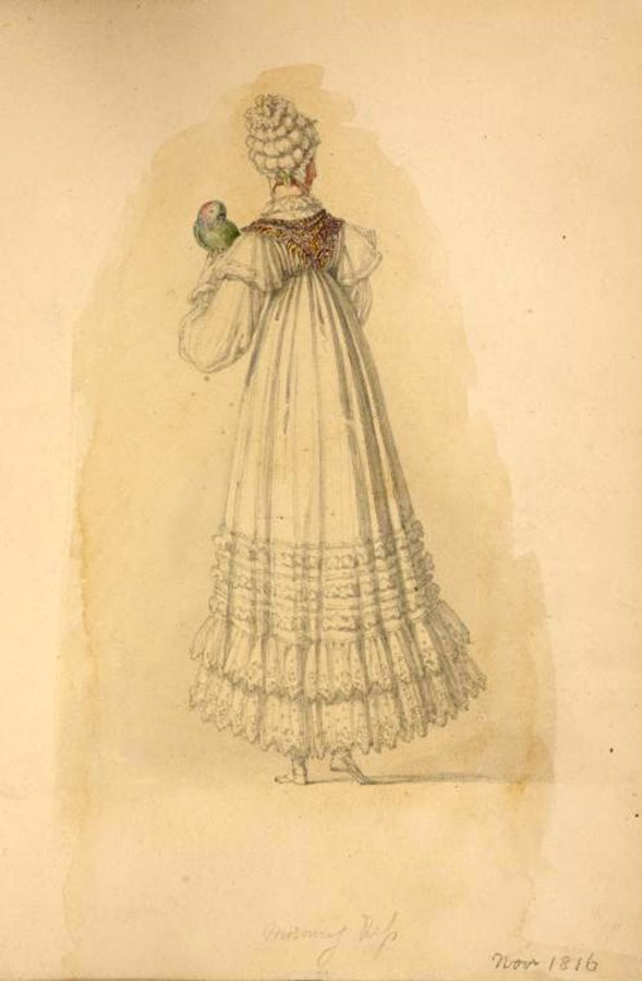 Robe du début du 19e siècle