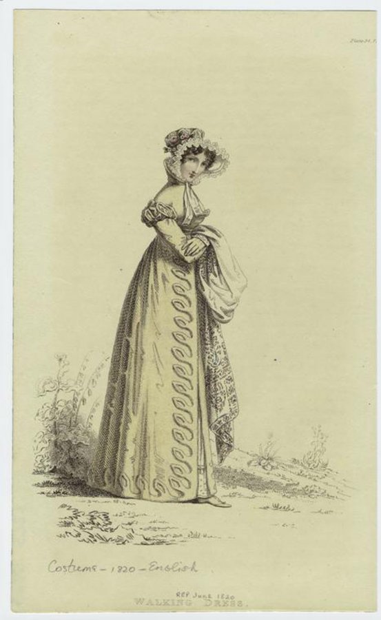 robe ancienne du 19ème siècle