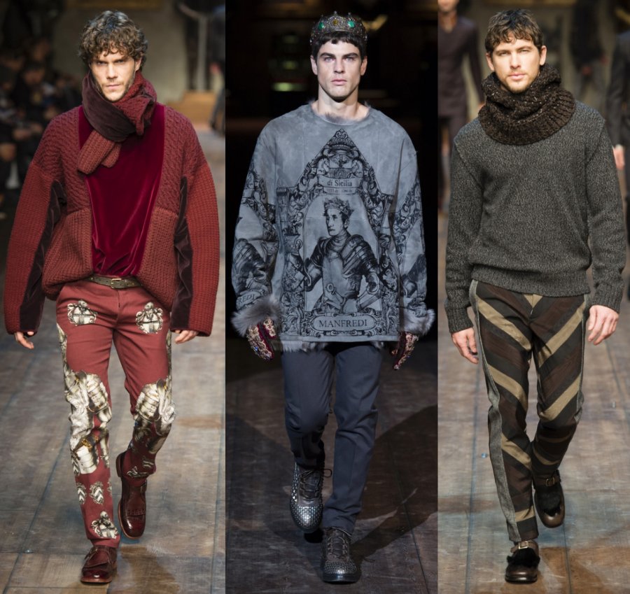 Collection homme Dolce & Gabbana automne-hiver 2025-2026