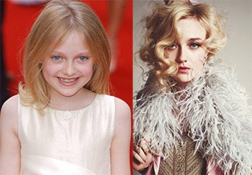 Dakota Fanning Robes Enfant