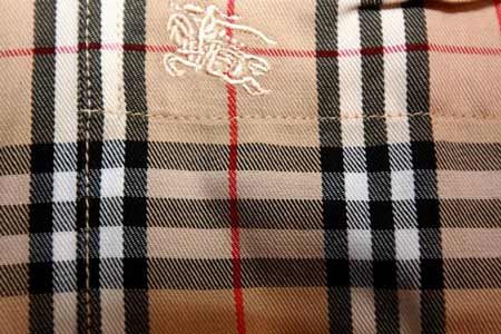 Imprimé à carreaux Burberry