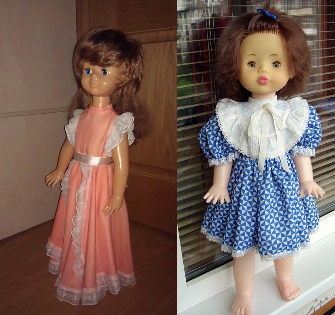 Poupées de l'époque soviétique - photos de poupées de l'URSS