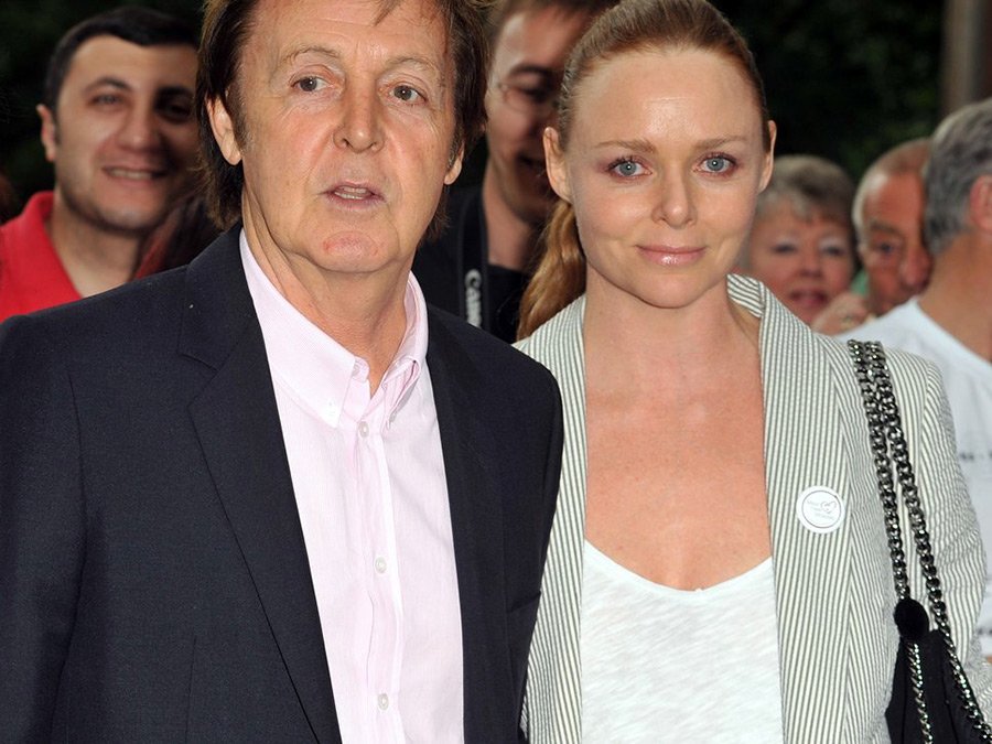 Stella McCartney - photo avec son père